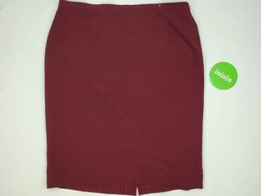 czerwone ołówkowe spódnice midi: Spódnica damska, rozmiar 4XL — 3