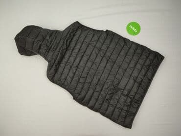 kurtki czarne z kapturem: Kamizelka dla mężczyzn, rozmiar XL — 3