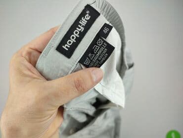 чоловічий одяг дешево: Spodnie garniturowe dla mężczyzn, 3XL, stan - Bardzo dobry — 4