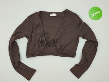 sweter z dekoltem v: Kardigan damski, rozmiar S — 2