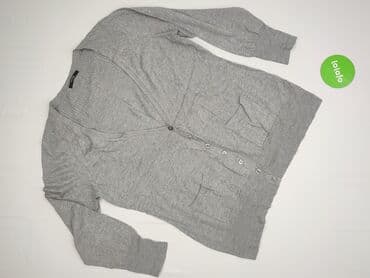 sweter geometryczny: George, Kardigan damski, XL — 2