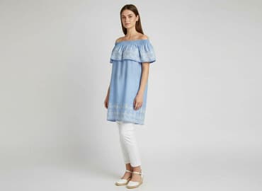 sukienka hiszpanka plus size: Sukienka damska, rozmiar XS — 7