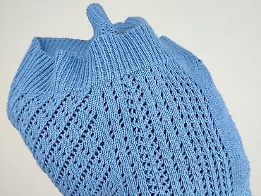 błękitny sweter: Sweter damski, rozmiar S — 4