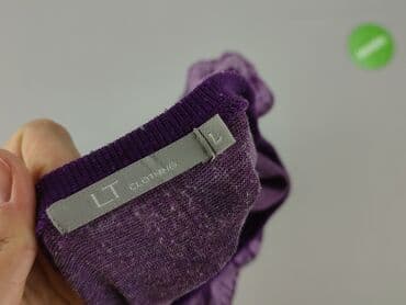 fioletowa marynarka h m: Bluzka damska, L — 4