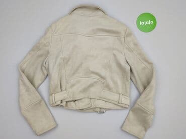 okee marynarka: PULL&BEAR, Kurtka skórzana damska, M — 3