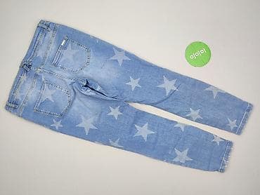 moda jeansy: Jeansy damskie, rozmiar M — 3
