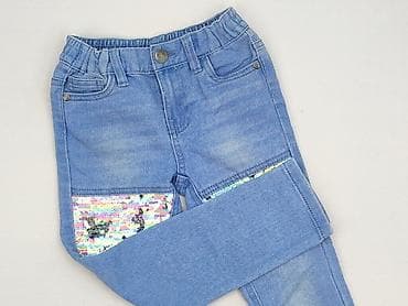 spodniczka w krate: Spodnie jeansowe, Kiki & Koko, 3-4 lat, 104, stan - Idealny — 1