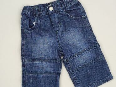 ccc kapcie inblu: Denim pants, 6-9 months, condition - Very good — 1