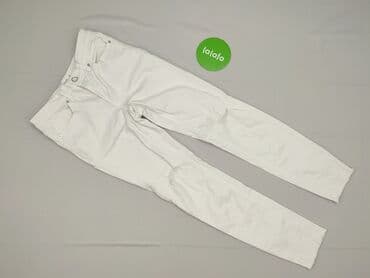 biale spodnie sinsay: Sinsay, Jeansy damskie, rozmiar 2XS — 3