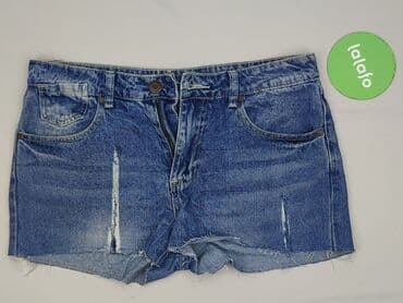 krótkie spodenki jeansowe z dziurami: Szorty damskie, rozmiar M — 2