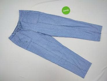 klapki imblu: Isle, Spodnie materiałowe damskie, rozmiar XL — 2