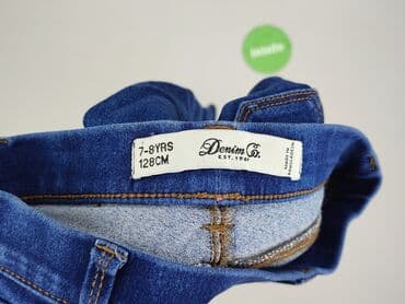 zara spodnie z rozcieciem: Jeans, DenimCo, 8 years, 128, condition - Very good — 4
