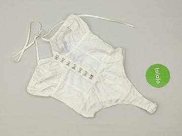 biale leginsy: PrettyLittleThing, Body damskie, rozmiar S — 2