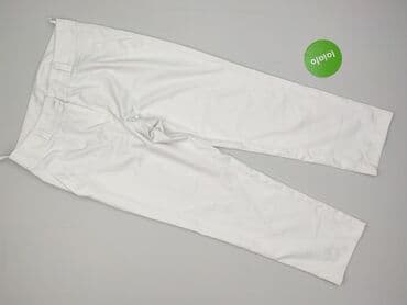 biale buty skarpetkowe: Spodnie materiałowe damskie, rozmiar L — 2