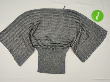 srebrne bluzki wieczorowe: Sweter damski, rozmiar S — 3