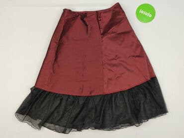 satynowe spódnice z rozcięciem: Women`s skirt, size S — 3