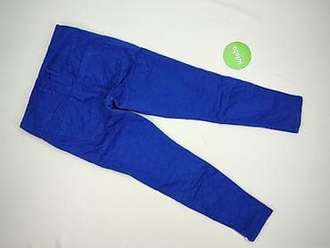 jeans blue versace: Spodnie materiałowe damskie, rozmiar M — 3