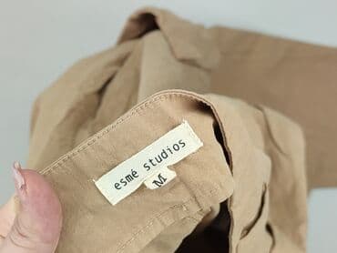 woskowane legginsy z wysokim stanem zara: Spodnie cargo damskie, rozmiar M — 4