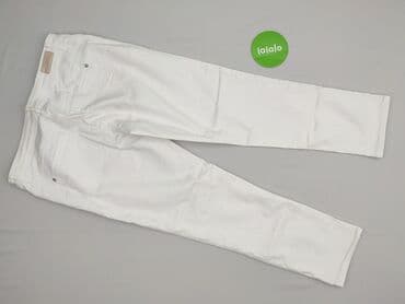 biale szerokie jeansy: Only Jeans, Jeansy damskie, rozmiar XL — 3