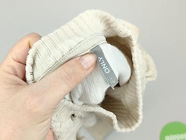 biała bluza pull: ONLY, Bluzka damska, rozmiar L — 5