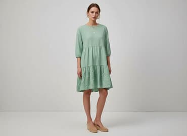 oliwkowa sukienka zara: Zara, Sukienka damska, rozmiar M — 7