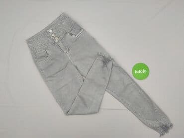 m sara spodnie woskowane: Jeansy damskie, rozmiar S — 2