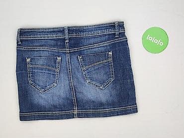 grey denim jeans: Clockhouse, Spódnica damska, rozmiar L — 3