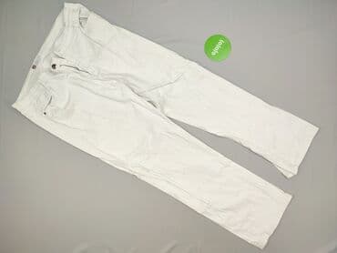 spodnie woskowane białe: Men's trousers, size XL — 2