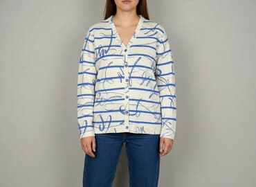 massimo dutti sweter w paski: Kardigan damski, rozmiar 3XL — 7