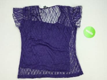 koronkowy top pod marynarkę: Bluzka damska, rozmiar L — 4