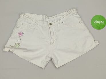 białe spodenki damskie: Szorty damskie, rozmiar L — 2