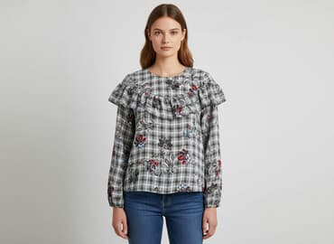 koszula z żabotem reserved: Reserved, Bluzka damska, rozmiar XS — 1