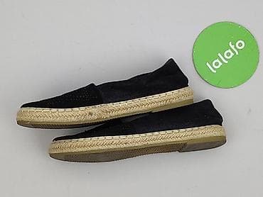 kapcie cc: Jenny Fairy – damskie espadryle - Rozmiar: 38 - Kolor: czarny - — 3
