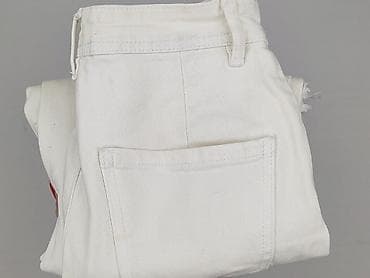 biale jeansy: Denim, Jeansy damskie, rozmiar 2XS — 7