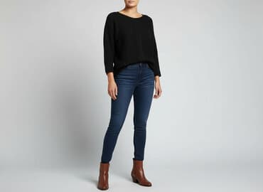 poliamid w swetrze: Sweter damski, rozmiar XL — 6