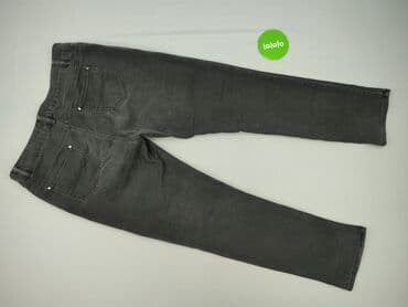 szare jeansy damskie stylizacje: Jeansy damskie, rozmiar S — 3