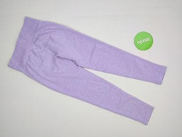 bibs purple: Legginsy Sportowe damskie, rozmiar M — 2