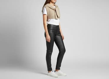 m sara spodnie woskowane: M.Sara, Jeans for women, size S — 1