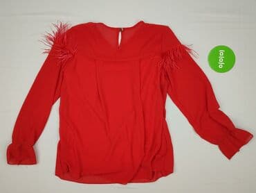 koszula damska z piórami: Жіноча блуза, розмір S — 4