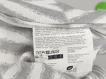 graffiti litery: Poszewka dekoracyjna na poduszkę, wzór Zigzag Grey - Wymiary: ok. 45 — 4