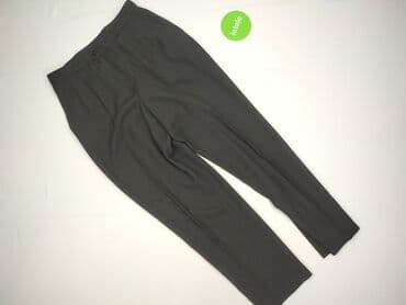 woskowane legginsy z wysokim stanem zara: Spodnie materiałowe damskie, rozmiar XL — 2