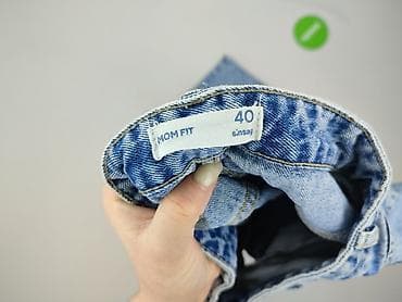 klapki yezzy: Sinsay, Jeansy damskie, rozmiar L — 4