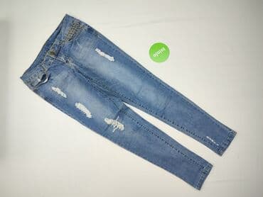 jeansy z asymetrycznym zapieciem: Denim Co, Jeansy damskie, rozmiar M — 2