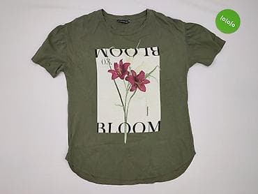 bluzki basic w paski: Stradivarius, T-shirt damski, rozmiar S — 2