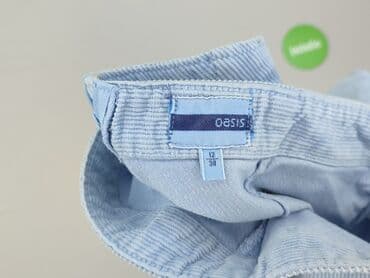 niebieska spódnice plisowane: Oasis, Spódnica damska, M — 4