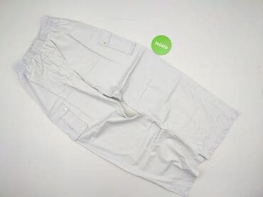 cargo wide leg: PrettyLittleThing, Spodnie cargo damskie, rozmiar M — 2