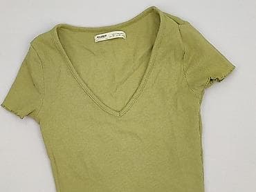 crop sweter: PULL&BEAR, T-shirt damski, rozmiar XS — 1