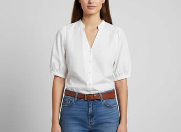 białe bluzki na lato: Orsay, Bluzka damska, rozmiar M — 6