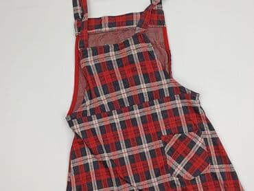 sukienka w kratę czerwona damska: Sukienka damska, rozmiar S — 2