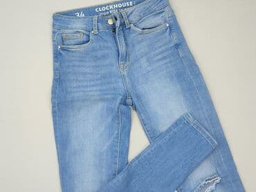 legginsy push up xs: Clockhouse, Jeansy damskie, XS — 1